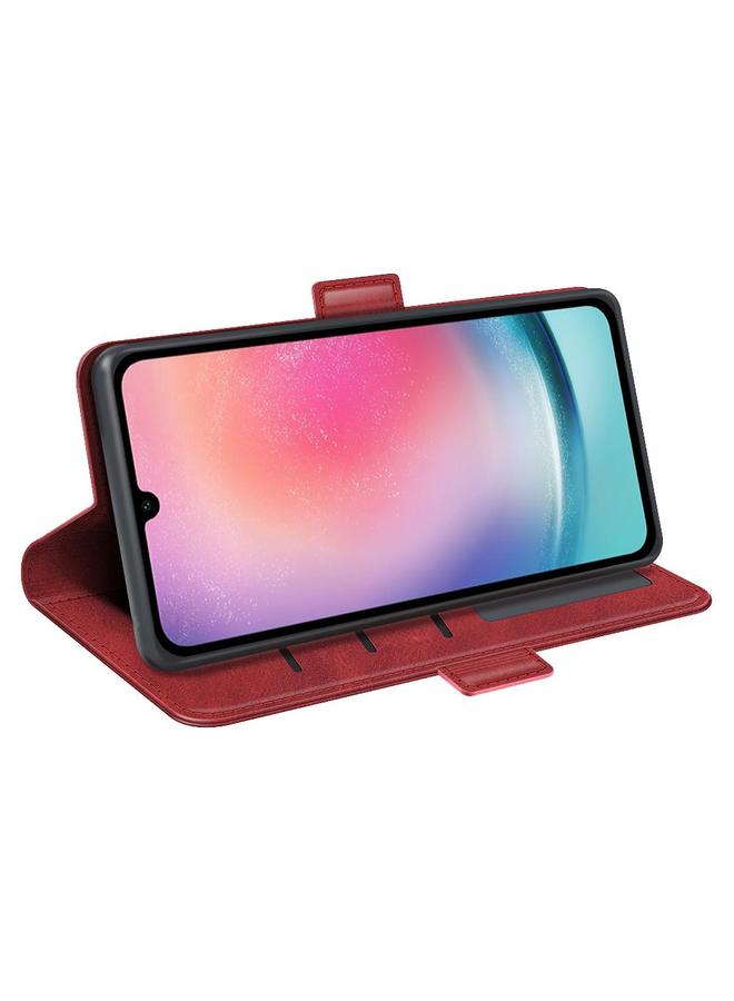 S-TOP Case For Samsung Galaxy A16 Dual-side Magnetic Buckle Horizontal Flip Leather Phone Case - Image 5