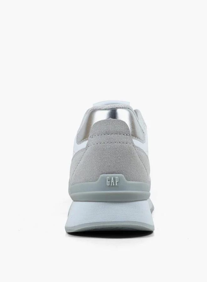 Gap WHITE Women Concord Lace-Up Ankle Sneakers for Women | Best Price UAE