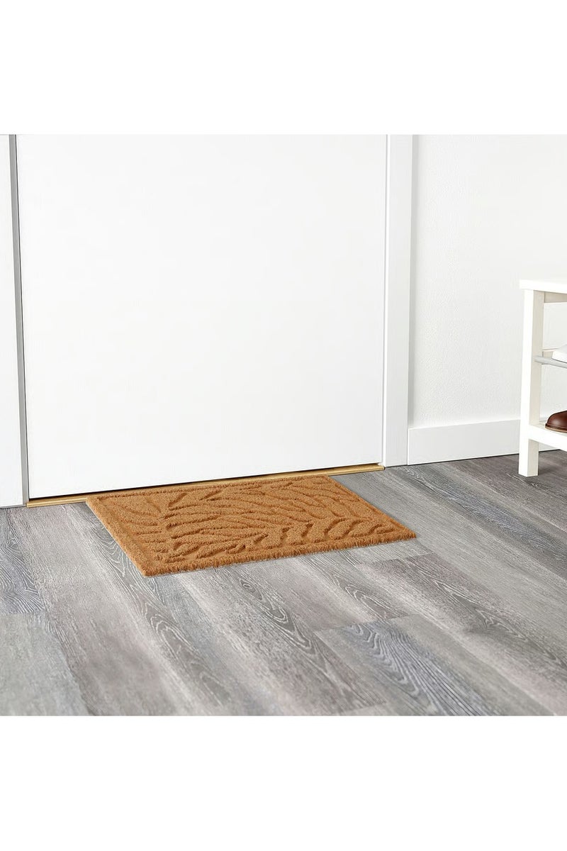 حدد المحور سجادة باب، أوراق/نمط جوز الهند/نمط طبيعي، 40 × 60 سم - Image 3