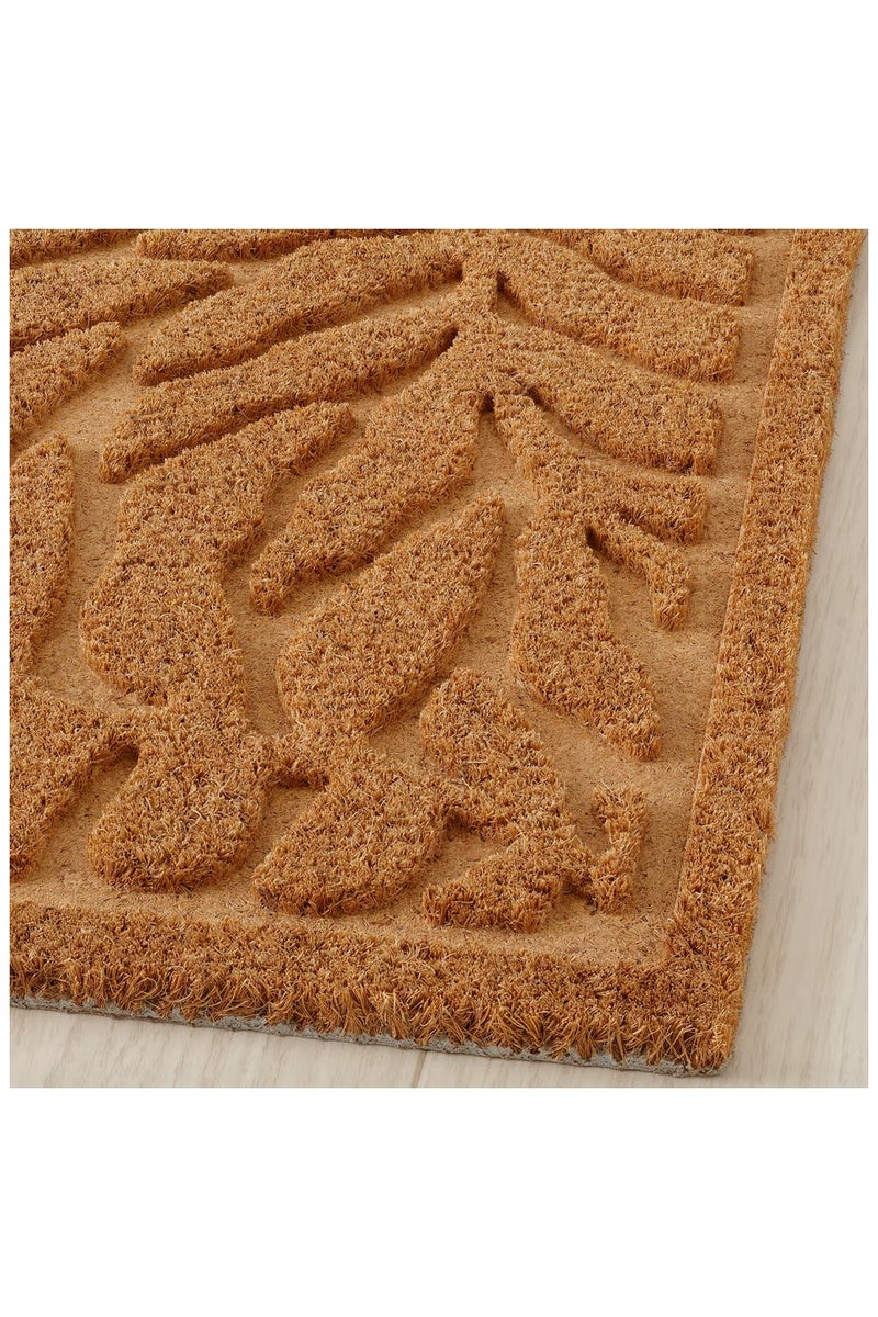 حدد المحور سجادة باب، أوراق/نمط جوز الهند/نمط طبيعي، 40 × 60 سم - Image 4