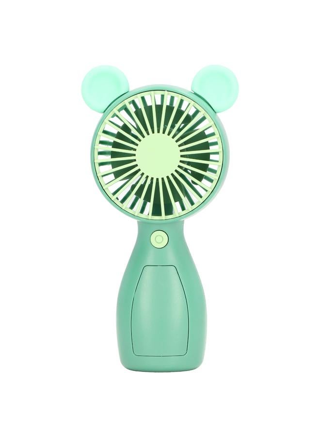 Loquat Mini Handheld Fan Mini Cartoon Style USB Charging Durable ABS Mini Portable Fan for Home Office Travel - Image 2