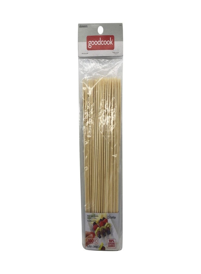 GoodCook GOOD COOK Bamboo Skewers 10In, 100 CT - Image 3
