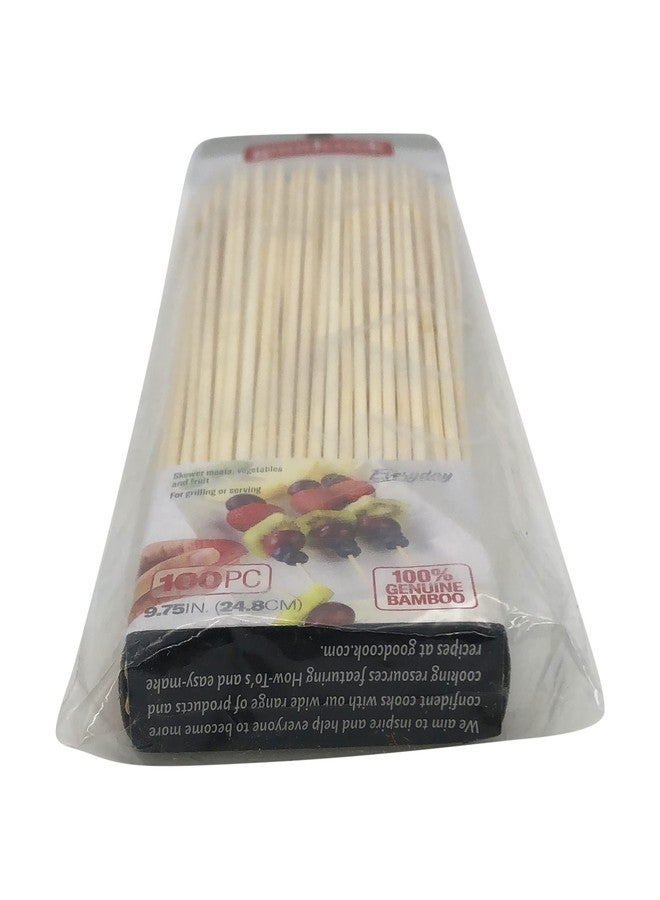 GoodCook GOOD COOK Bamboo Skewers 10In, 100 CT - Image 2