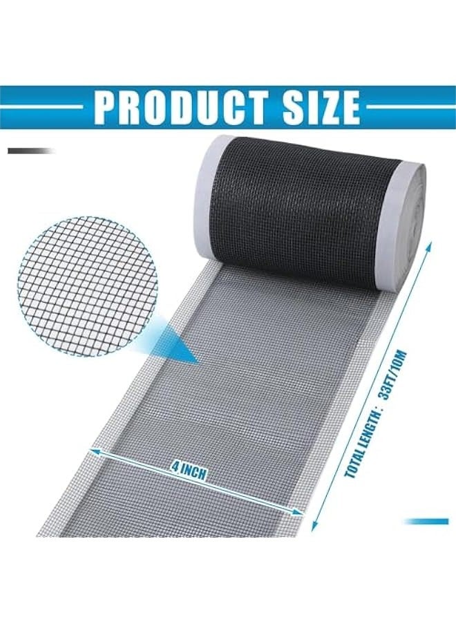 Beauenty Self-Adhesive Shower Drain Hair Catcher Mesh Stickers,Cutable Drain Catcher Anti-Clogging Filter Sticker,Kitchen Bathroom Floor Drain Catcher Anti-Clogging Filter Sticker ﻿ - Image 2