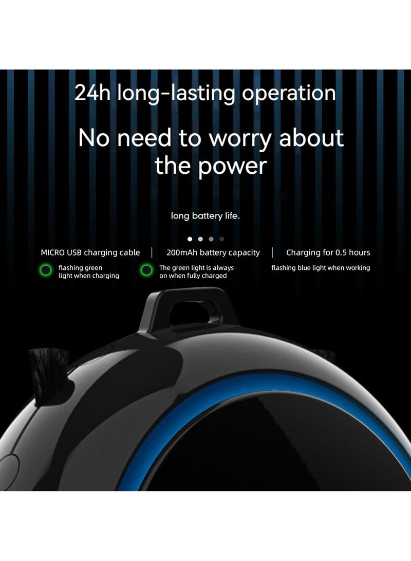 AROAQ Small Portable Negative Ion Air Purifier Necklace for Car and Home in White - Image 3