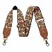 Nefelibata Purse Strap 2Cowhide Head Wide Shoulder Strap Adjustable ReplacementRetro Jacquard Embroidery Multipattern Crossbody Bag Straps for HandbagCrossbody BagsShoulder BagsGreen embroidery - Image 2