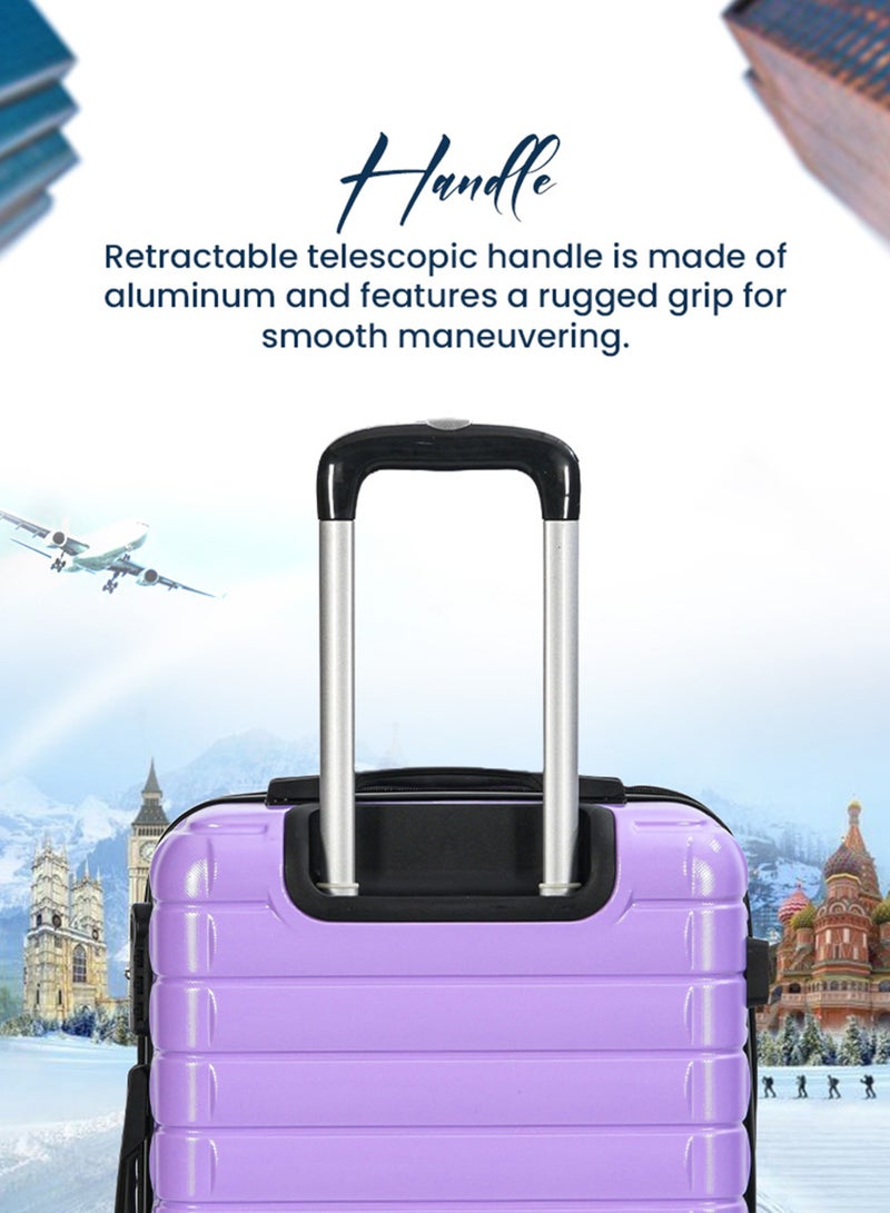 STARLIFE Suitcase Set of 4 PCS ABS Hardside Travel Luggage Bag - Image 2