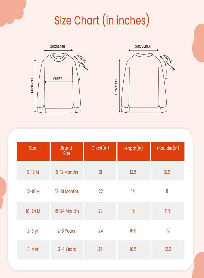 Kidbea® Baby Girls Winter Faux Fur Sweater | Ultra-Soft Warm Knit Pullover with Cute 3D Heart Design | Cozy Premium Wear for Kids (Pink, 18-24 Months) - Image 2