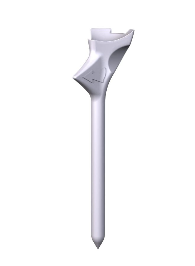 Generic Premium Golf Tees, Durable Plastic Golf Tees, Designed to Enhance Shot Distance & Precision, Robotically Tested for Reduced Ball Spin - Image 3