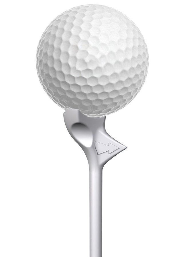 Generic Premium Golf Tees, Durable Plastic Golf Tees, Designed to Enhance Shot Distance & Precision, Robotically Tested for Reduced Ball Spin - Image 1