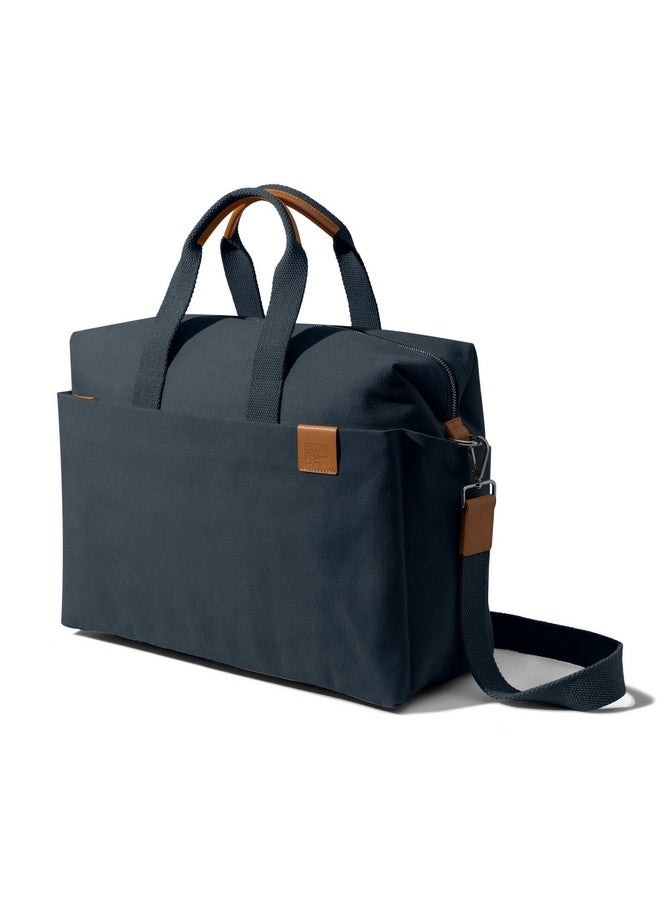 DailyObjects DailyObjects Trail Premium Weekender Canvas Laptop and Travel Messenger Bag for Men and Women | Adjustable Straps | Zip Closure with Slip Pockets | Compatible with MacBook/Laptops Upto 16"  - Image 3
