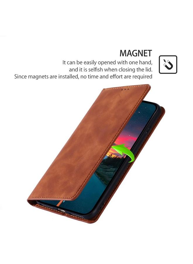 اس-توب جراب لهاتف OnePlus Nord CE3 5G جراب هاتف من الجلد المغناطيسي الملمس - Image 5