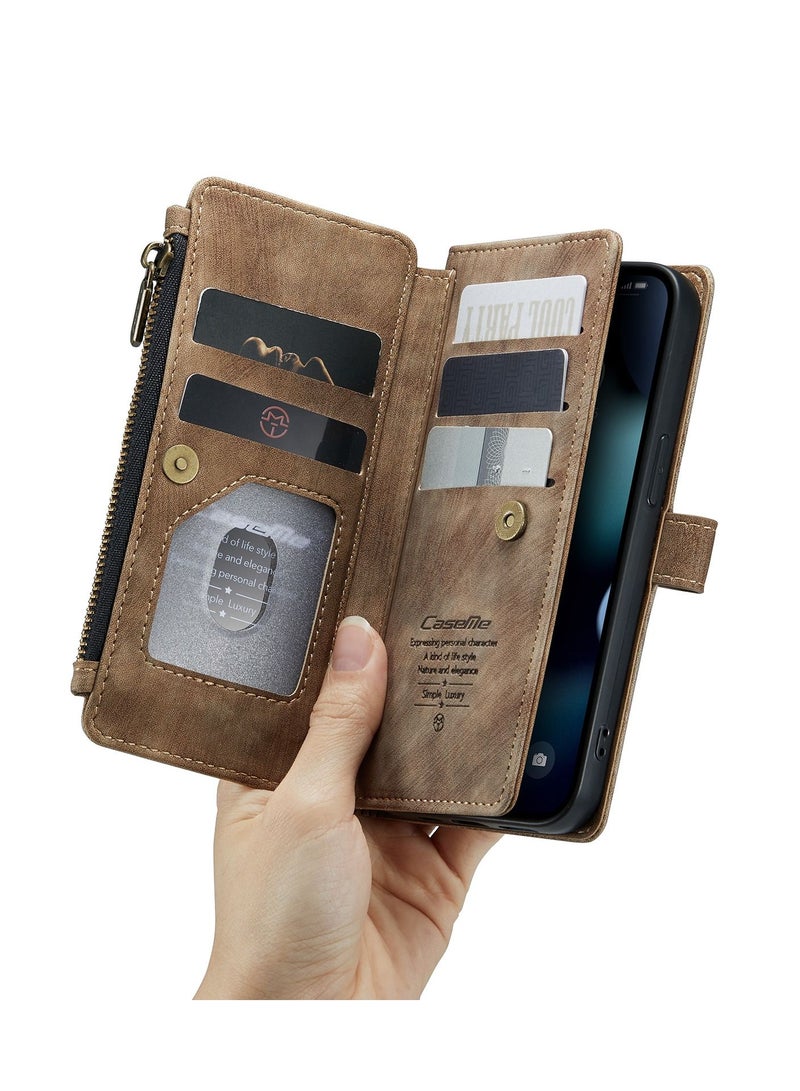 Suteni Flip Cover Leather Case for iPhone - Image 2