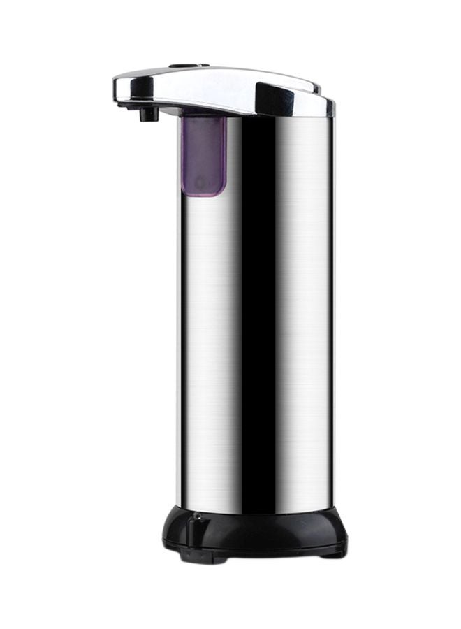 Automatic Infrared Soap Dispenser Silver/Black 250ml - Image 1