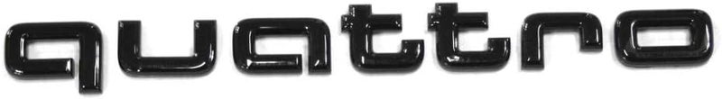 Audi 4KE071806 Quattro Lettering Black Edition Emblem