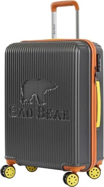 Bad Bear Logo Suitcase Anthracite