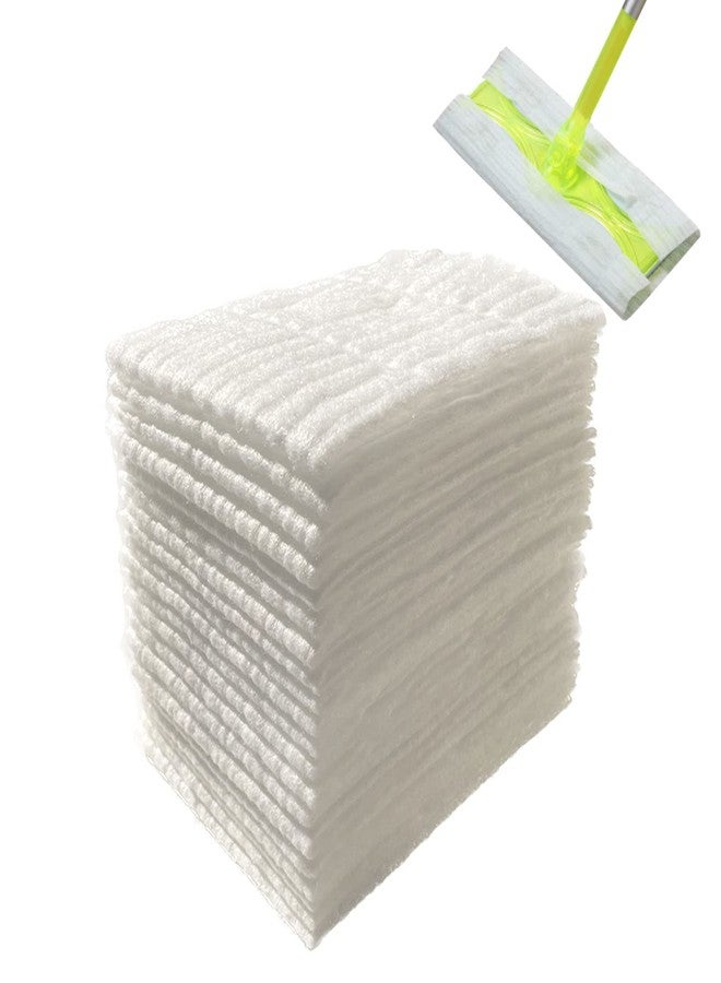 JEBBLAS Disposable Mop Cloth Dry Sweeping Pad for Floor Mop Sweeping Cloths Multi Surface Refills, 120 Count - Image 1