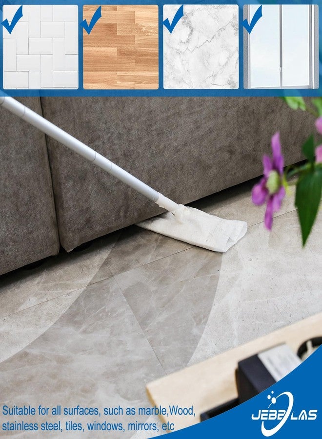 JEBBLAS Disposable Mop Cloth Dry Sweeping Pad for Floor Mop Sweeping Cloths Multi Surface Refills, 120 Count - Image 2