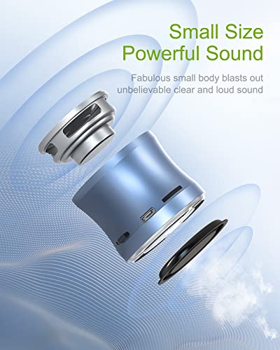 EWA مكبر صوت بلوتوث EWA A109mini مع مشعاع باس، باس مؤثر معزز، مكبر صوت محمول، مكبر صوت لاسلكي مثالي للسفر للمنزل، والمشي لمسافات طويلة والمزيد - Image 2