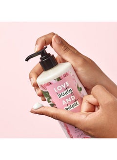 love beauty and planet Love Beauty and Planet Delicious Glow Body Lotion Murumuru Butter & Rose for Soft, Glowing Skin Natural Ingredients, Plant-Based Moisturizers, Vegan, Cruelty-Free 13.5 oz  - Image 4