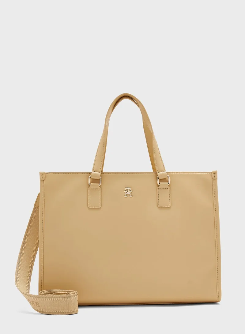 TOMMY HILFIGER Monotype Tote