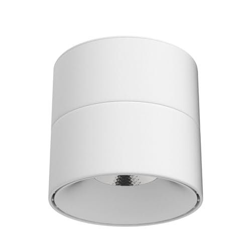 Harold Electricals 30 Watt 360 Degree Adjustable LED Surface COB Light - Wall/Ceiling Mountable -Pack of 1 (Warm White) White Body(Metal) - Image 4