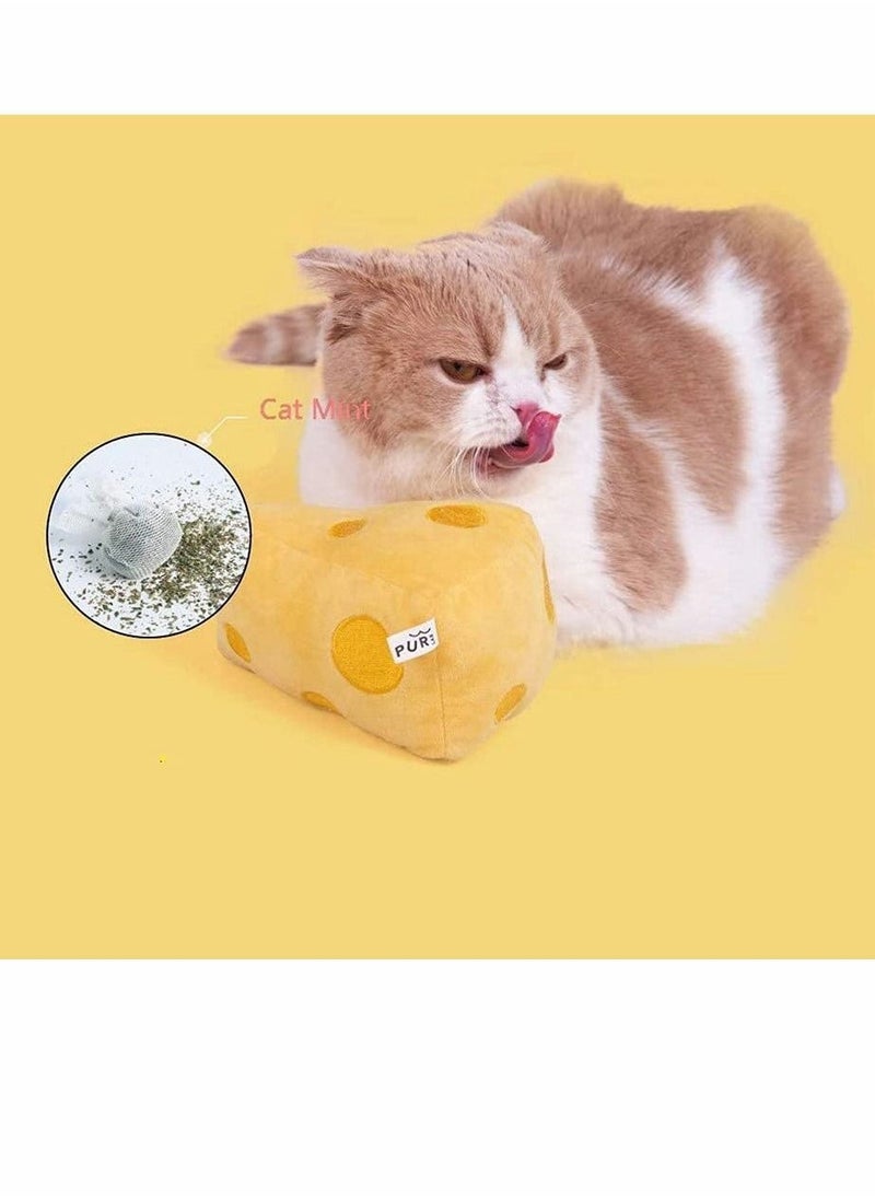 Generic - Cat Toy Cat chew Toy Bite Resistant Dental Health Interactive Cat Toys Filled with Catnip and Silver Vine Kitty Kitten - Image 1