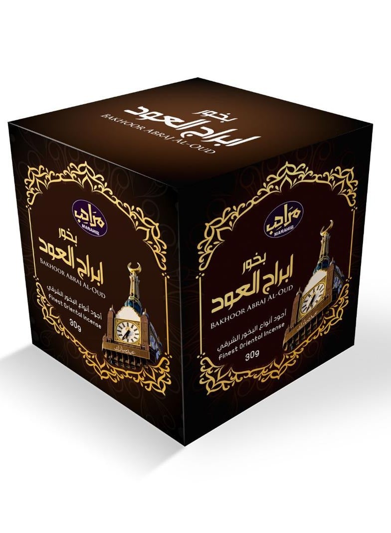 مرَاحِب بخور ابراج العود مراحب 30 جم - Image 2
