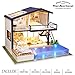 Spilay Dollhouse Miniature with FurnitureDIY Wooden Crafts Doll House Mini Handmade Kit124 Scale Creative Room Idea Gift for Adult Friend Lover Time Apartment with dust Cover Music Box - Image 4