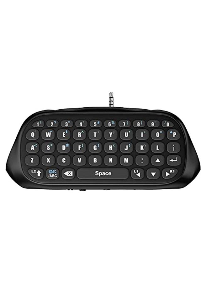 Generic Wireless Controller Keyboard for PS4,  Portable Gamepad Chatpad  for Playstation 4  - Image 1