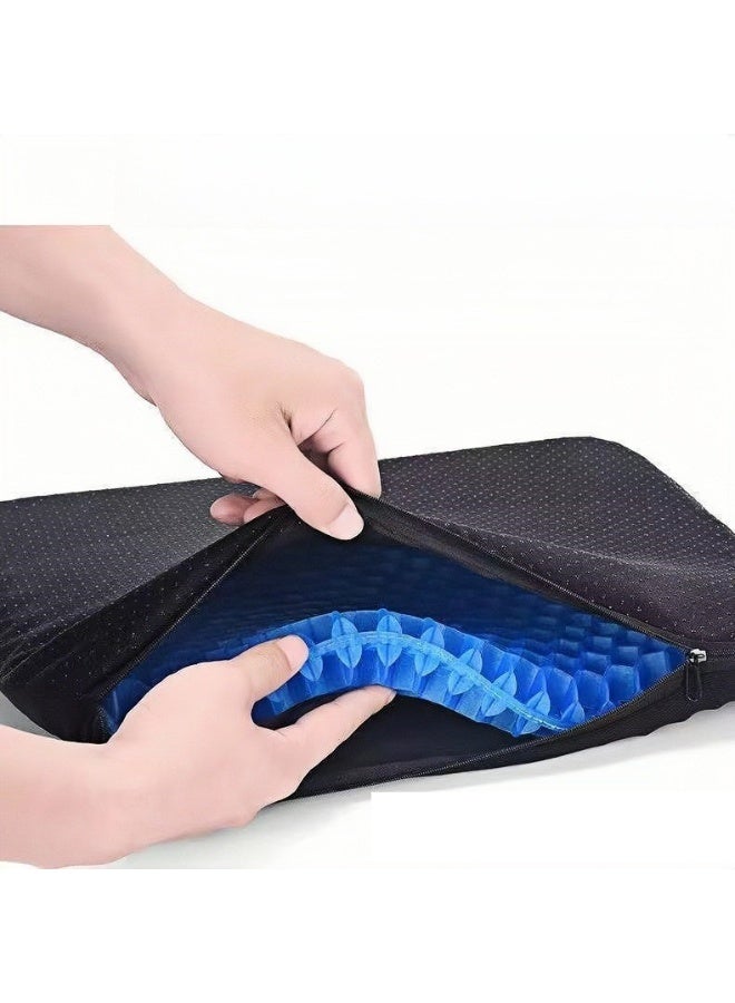 Liying وسادة جل دعم بيضية الشكل