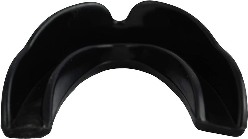 DRANGE حارس الفم / واقي اللثة - للملاكمة، MMA، الرجبي، موياي تاي، الهوكي، الجودو، الكاراتيه والفنون القتالية وجميع الرياضات الاحتكاكية عبوة من 1 (أسود) - Image 4