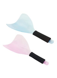 2 Pcs Plastic Haircut Face Masks Hairdressing Face Protector Hair Styling Face Shield Hair Salon Face Protection For Barber