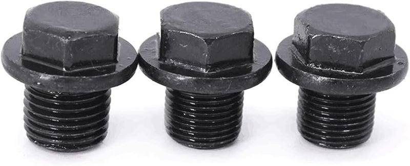 M36x1 5 Carbon Steel Hex Head Flange End Cap Plug Pipe Fitting Adapter Connector - Image 3