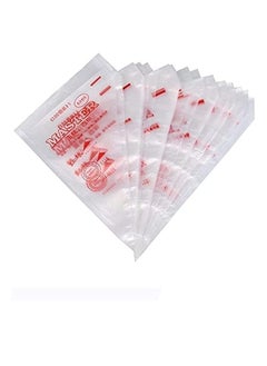 ECVV ECVV 100Pcs Disposable Cream Pastry Bags Cake Icing Piping Baking Bags Desserts Decoration Tools 12.2 X 8.2 Inches (31 X 21Cm)  - Image 1