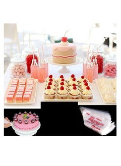 ECVV ECVV 100Pcs Disposable Cream Pastry Bags Cake Icing Piping Baking Bags Desserts Decoration Tools 12.2 X 8.2 Inches (31 X 21Cm)  - Image 4