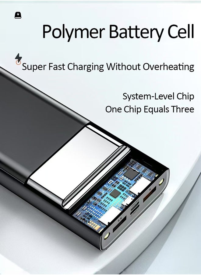 Rated Capacity 20000 mAh Power Bank -PD 22.5W Bidirectional Fast Charging- High-Speed Portable Power Source - Portable Fast Charger  - Smart Digital Display - High-Capacity Battery Pack Mobile power supply for iPhone 16/15/14 Series, Samsung, Huawei, Xiaomi, Redmi, Vivo, Oppo, iPad, Apple Watch and More