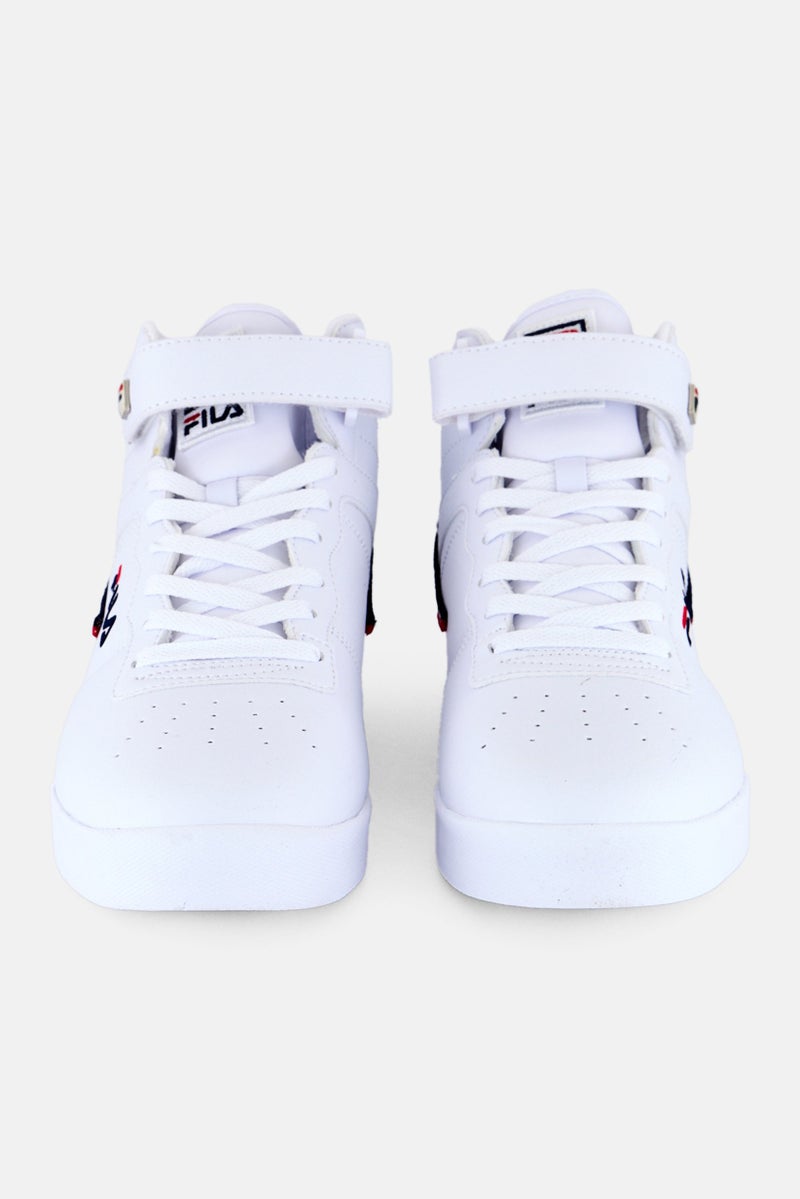 FILA Men Vulc 3 Outline Updown Lace Up Outdoor Shoes, White  - Image 3