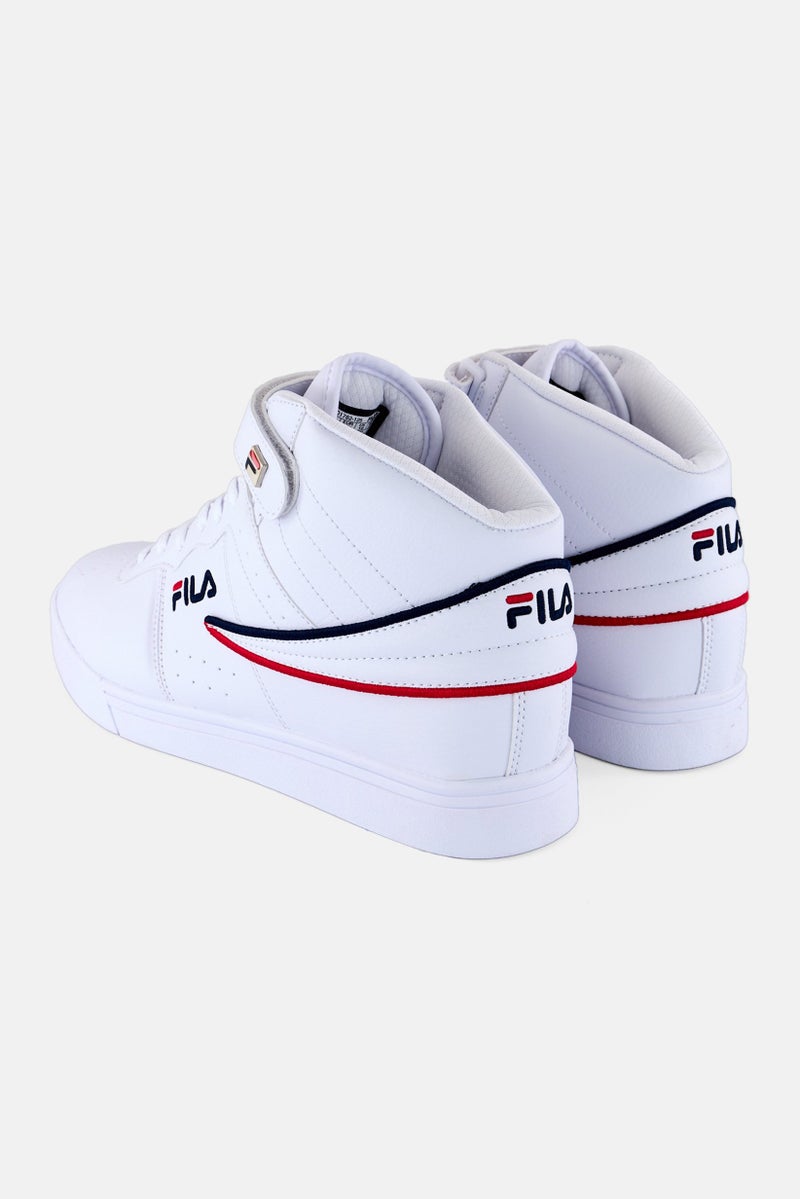 FILA Men Vulc 3 Outline Updown Lace Up Outdoor Shoes, White  - Image 2
