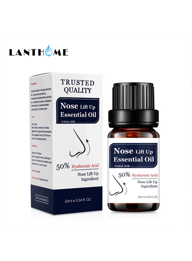 لانثوم زيت لانثوم العطري للأنف، زيت بذور الكاميليا، زيت الجوجوبا، زيت أساسي للعناية بالأنف، 10 مل - Image 1