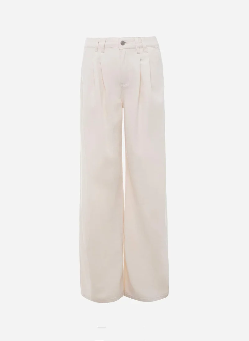 Lichi Loose jeans with pleats at the waist