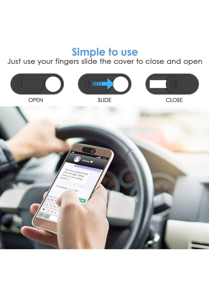 Y&D Webcam Camera Cover Slide, SYOSI 3Pack for Laptop 0.028-Inch Ultra-Thin Blocker, Protect Your Privacy and Security Pink - Image 4