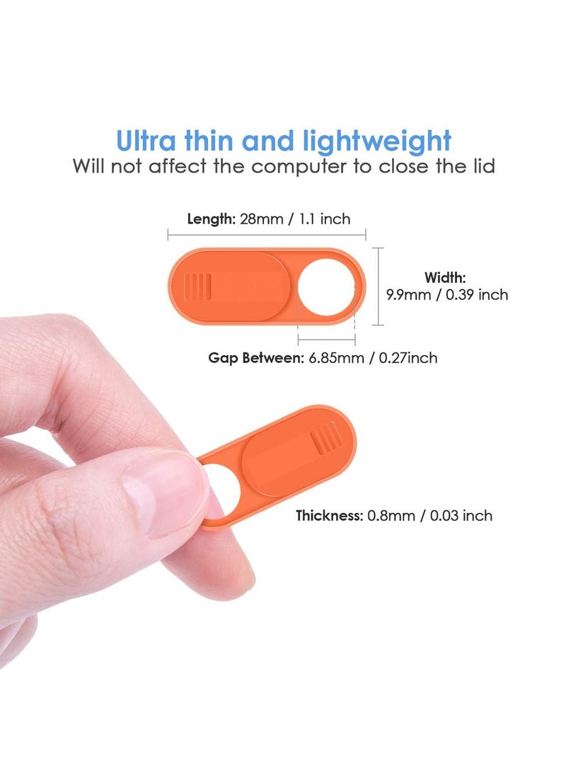 Y&D Webcam Camera Cover Slide, SYOSI 3Pack for Laptop 0.028-Inch Ultra-Thin Blocker, Protect Your Privacy and Security Pink - Image 3