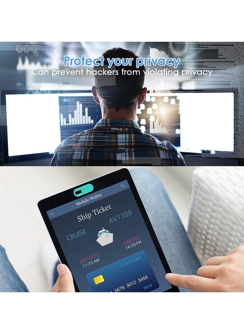 Y&D Webcam Camera Cover Slide, SYOSI 3Pack for Laptop 0.028-Inch Ultra-Thin Blocker, Protect Your Privacy and Security Pink - Image 5