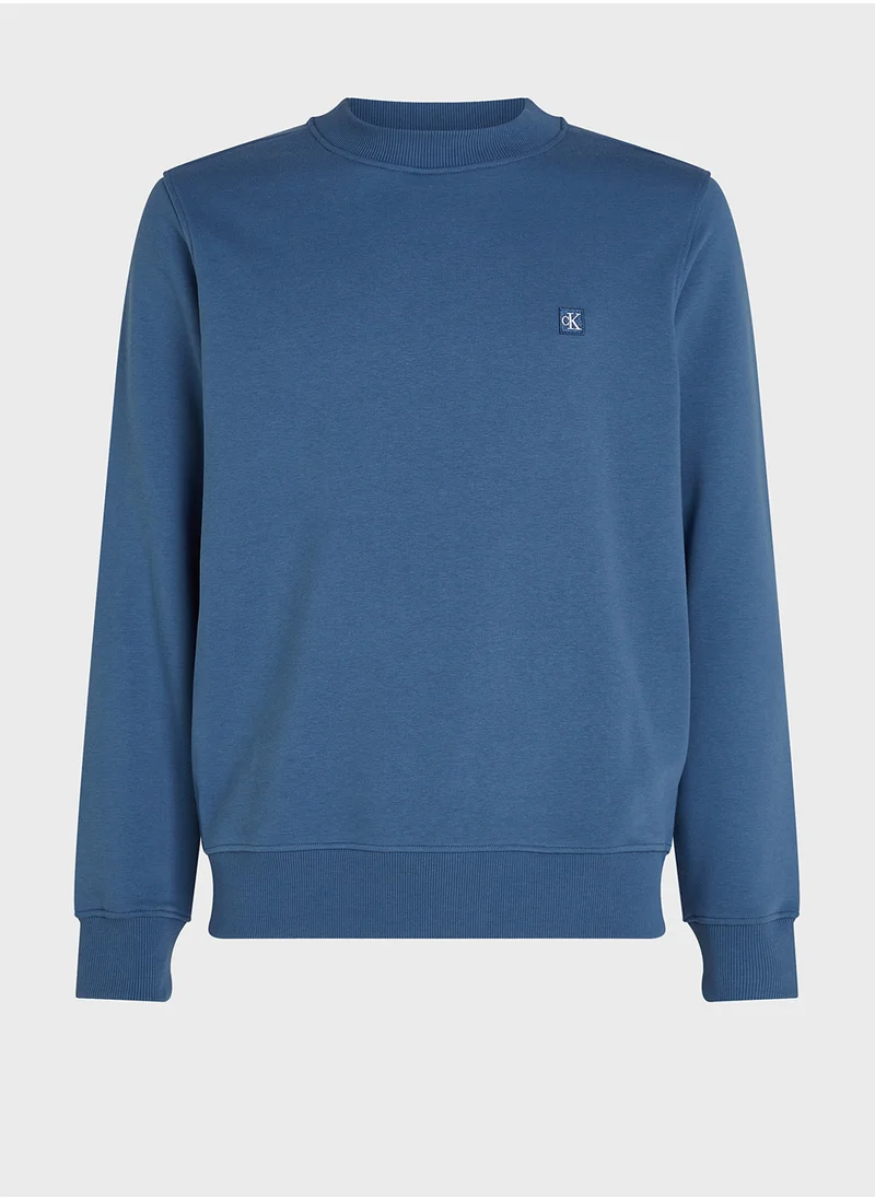 Calvin Klein Jeans Logo Crew Neck Sweatshirt