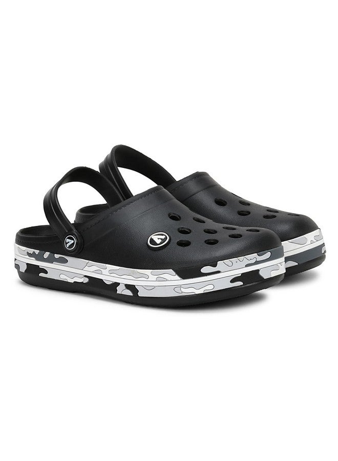 Aqualite Mens Black Clogs UK 6 - Image 1