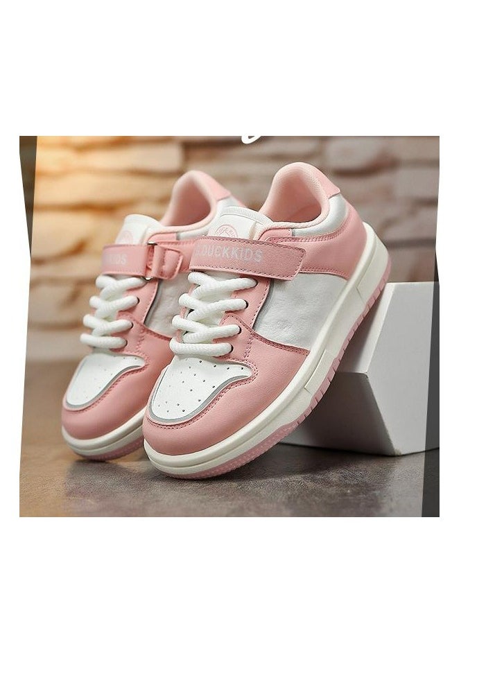 G.DUCK - Children's Leather Waterproof Board Shoes, Casual Flat Shoes - Image 1