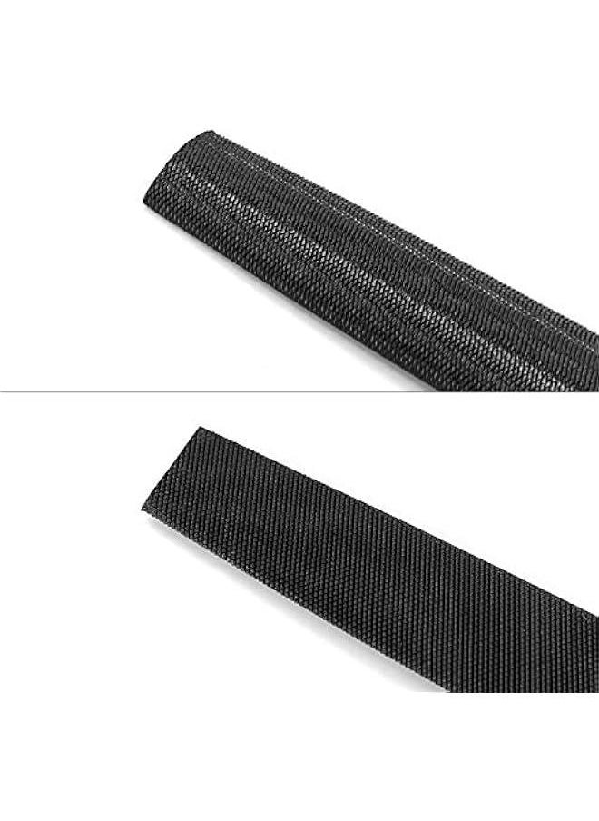 Arabest Semi Round Hand Rasp File, 8 inch T12 Alloy Steel Ergonomic Grip Metal Half Round File for Woodwork, Metal, Leather, Steel, and Plastic  - Image 5