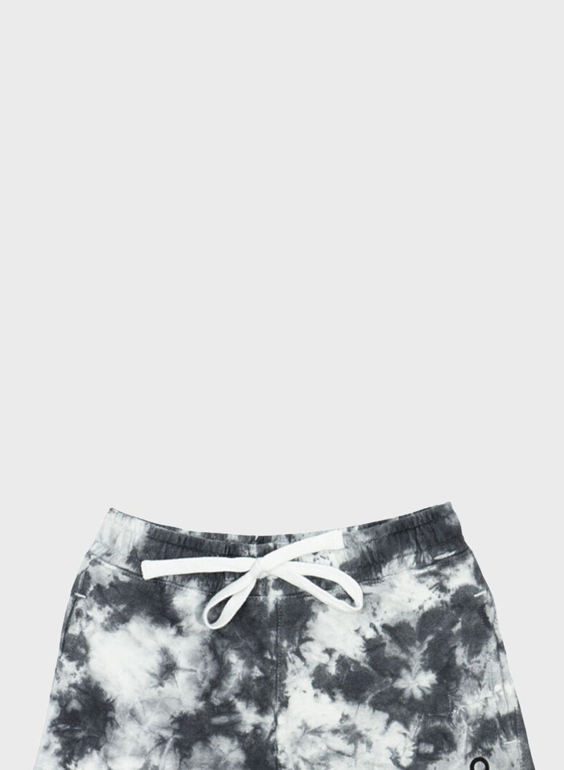 BOLD&KO Kids Tie Dye Shorts - Image 3