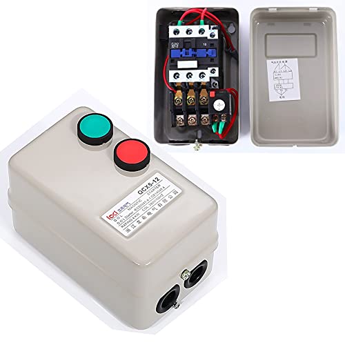 QL-LINRUN Magnetic Motor Starter Motor Starter 3 phase motor starter Motor Starters Single Phase Magnetic Starter electric motor switches 5 Hp Single Phase 220/240v electric motor starter(For motors) - Image 1